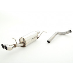 Sport exhaust silencer VW Polo 6R GT / GTI - ECE approval (971442G-X)
