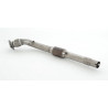 3"(76mm) Downpipe with Sport kat. (stainless steel)