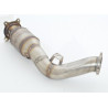 76mm Stainless steel downpipe with sport kat. (200CPSI)