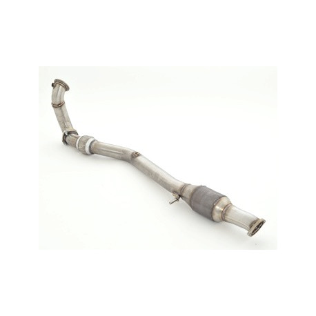 Astra 70mm Stainless steel downpipe with sport kat. (200CPSI) (981169-HRTKAHJS) | races-shop.com