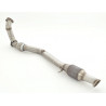 70mm Stainless steel downpipe with sport kat. (200CPSI)
