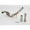 63.5mm Downpipe with Sport kat. (stainless steel) - ECE approval