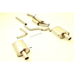 Gr.A Duplex Exhaust Audi A4 B6 (8E/8H) FWD - ECE approval (991021-x)