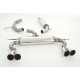 Friedrich Motorsport exhaust systems 76mm Duplex exhaust system Seat Leon 1P FR/Cupra/R - ECE approval (992714A-X3-X) | races-shop.com