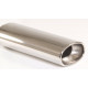 Oval with one output Exhaust tip 90x120 | races-shop.com
