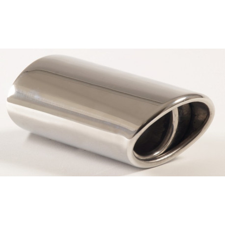 Oval with one output Exhaust tip 75x100 | races-shop.com