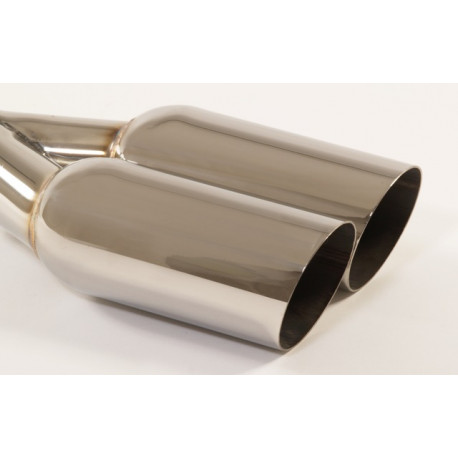 Two outputs Exhaust tip 2x90mm (ER-38) | races-shop.com