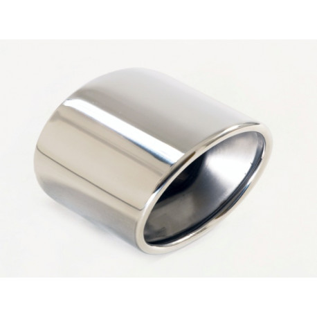 Oval with one output Exhaust tip 90x120 | races-shop.com