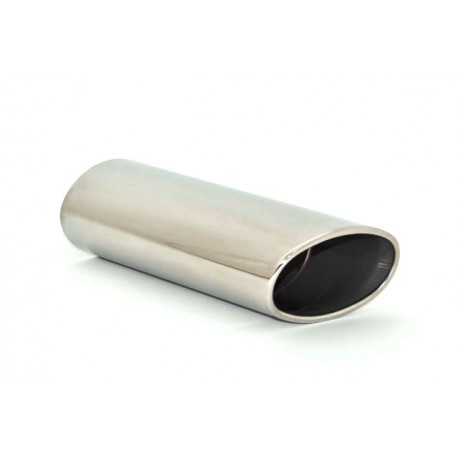 Oval with one output Exhaust tip 95x152mm (left) | races-shop.com