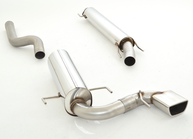 OPEL ASTRA H 1.6 105PS Hatchback GTC chrome Exhaust System U16