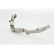Fabia 70mm Downpipe with Sport kat. (stainless steel) (881042T-DPKA) | races-shop.com