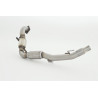 70mm Downpipe with Sport kat. (stainless steel)