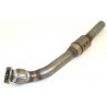3"(76mm) Downpipe with Sport kat. (stainless steel)