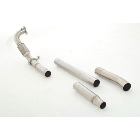 A3 76mm Downpipe (stainless steel) AUDI A3 (981032-X3-DP) | races-shop.com