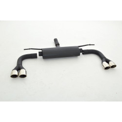Duplex Sport exhaust silencer Audi A3 8V Sportback FWD - ECE approval (921053BSLD-X)