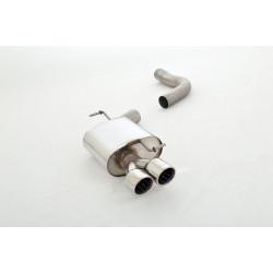 76mm Sport exhaust silencer Audi A5 B8 Sportback FWD a Quattro - ECE approval (971038-X3-X)