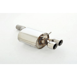 Sport exhaust silencer BMW X3 E83 - ECE approval (971341A-X)