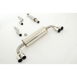 76mm Duplex exhaust system Opel Astra K 5-door - ECE approval (991184T-X3-X)