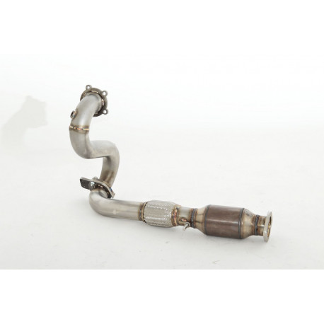 Astra 76mm Downpipe with 200CPSI sport kat. Opel Astra J GTC OPC (981171T-X3-DPKAHJS) | races-shop.com