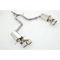 Sport duplex exhaust Mercedes C/S/W204 C-Klasse - ECE approval (971609ALD-X)