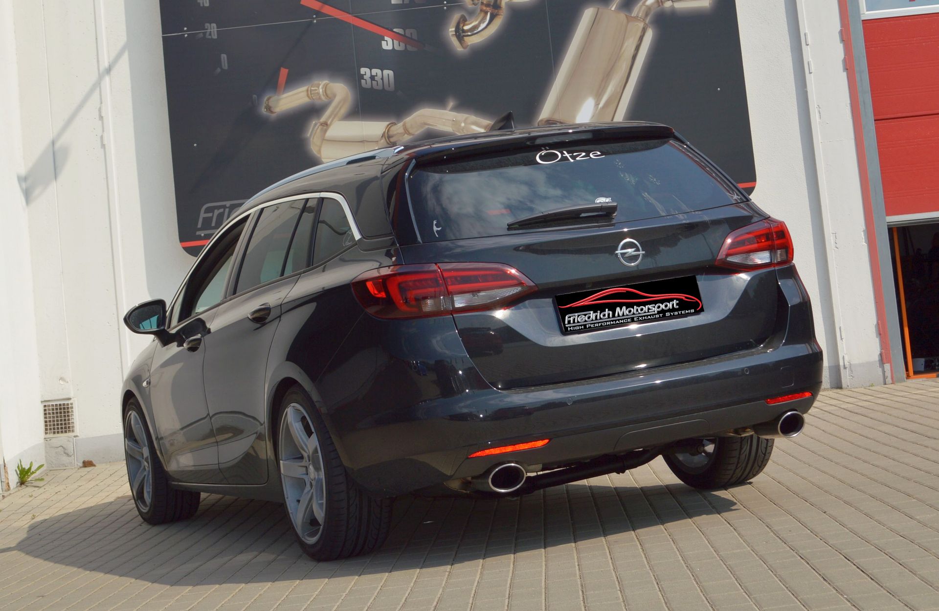 76mm Sport duplex exhaust Opel Astra K - ECE approval (971186ATD-X3-X) |