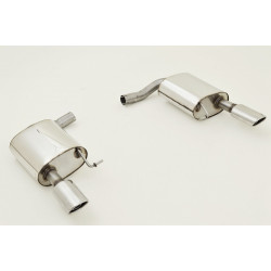 Duplex Sport exhaust silencer VW CC - ECE approval (971418CRD-X)