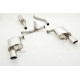 Friedrich Motorsport exhaust systems Gruppe A Duplex exhaust system Mazda 6 (GH) saloon / Sport - ECE approval (992217A-X) | races-shop.com