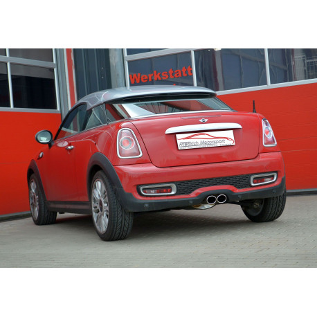 Friedrich Motorsport exhaust systems 70mm Sport exhaust silencer (stainless steel) - ECE approval (M861332-X) | races-shop.com