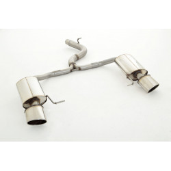 76mm Sport duplex exhaust Seat Leon 5F ST Cupra 4Drive - ECE approval (972752RD-X3-X)