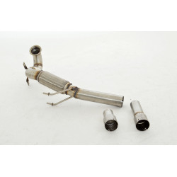 3"(76mm) Downpipe with Sport kat. (stainless steel) VW Polo Seat Ibiza (981444G-X3-DPKA)