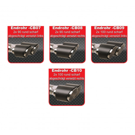 Friedrich Motorsport exhaust systems Duplex Sport exhaust silencer Opel Astra F - ECE approval (971147D-x) | races-shop.com