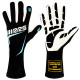 Gloves Race gloves RRS Grip 3 with FIA (inside stitching) blue/ black | races-shop.com