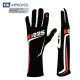 Gloves Race gloves RRS Grip 3 with FIA (inside stitching) red/ black | races-shop.com