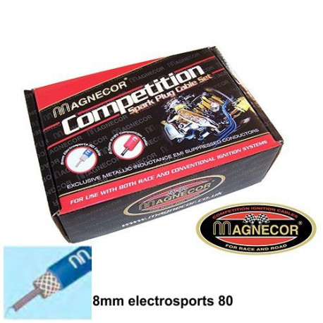 Spark plug wires Ignition Leads Magnecor 8mm sport for ROVER SD1, Vitesse 3500 | races-shop.com
