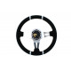 steering wheels Steering wheel SLIDE 4, 350mm, suede, 90mm deep dish | races-shop.com