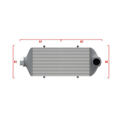 Performance custom intercooler Wagner 600mm x 300mm x 90mm