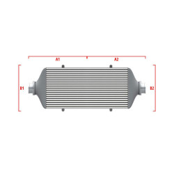 Performance custom intercooler Wagner 600mm x 300mm x 90mm