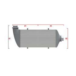 Performance custom intercooler Wagner 700mm x 300mm x 90mm