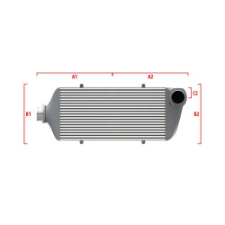 Competition custom intercooler Wagner 500mm x 400mm x 100mm