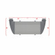 Custom Competition custom intercooler Wagner 600mm x 300mm x 90mm | races-shop.com