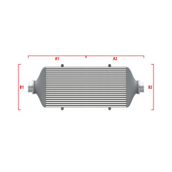 Competition custom intercooler Wagner 650mm x 400mm x 100mm