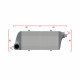 Custom Performance custom intercooler Wagner 700mm x 205mm x 80mm | races-shop.com