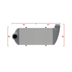 Competition custom intercooler Wagner 500mm x 300mm x 90mm