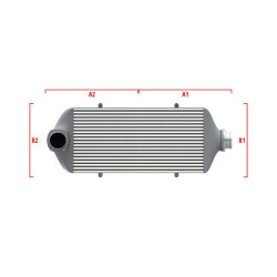 Competition custom intercooler Wagner 500mm x 300mm x 90mm