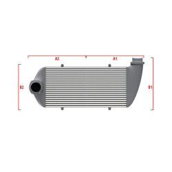 Competition custom intercooler Wagner 550mm x 400mm x 100mm