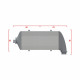 Custom Competition custom intercooler Wagner 600mm x 300mm x 90mm | races-shop.com