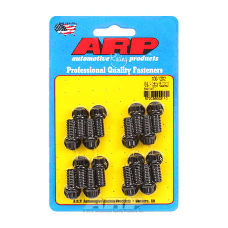 ARP Bolts BB Chevy & Ford 3/8" 12pt header bolt kit | races-shop.com