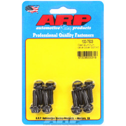 Cast aluminum valve cover bolt kit
