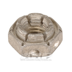 ARP nuts (hex head, self-locking, half height, drilled), 1/4-28