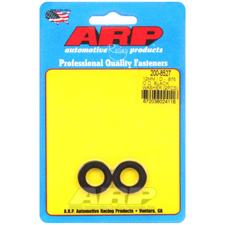 ARP Bolts ARP washers (black oxide), M12 × 22.22 × 3.05 mm, 2 pcs | races-shop.com